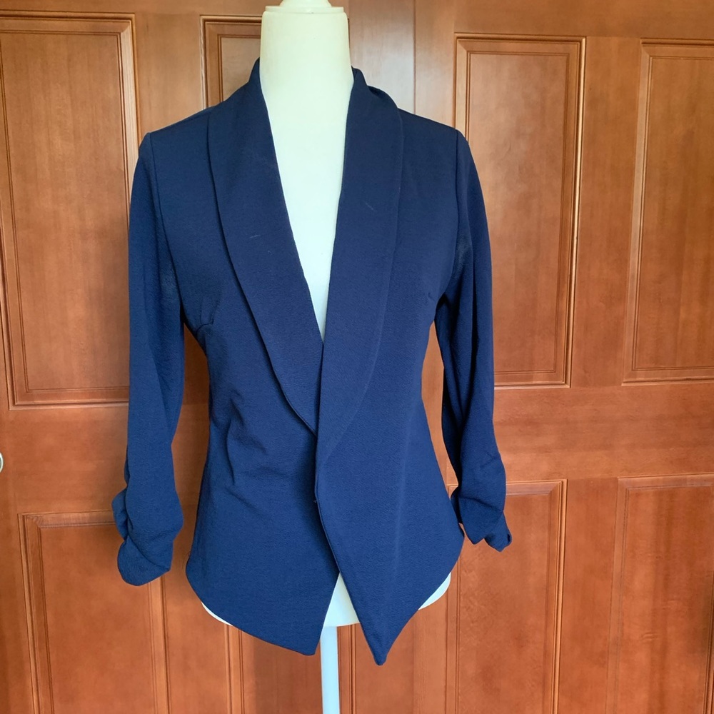SOLD! Navy Blue Blazer - M